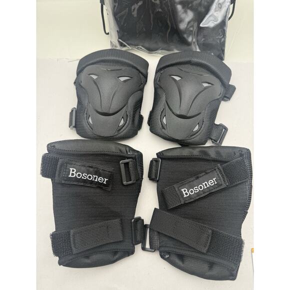 Kids Adult Wrist Elbow Knee Pad Skateboard Bike Protective Gear Guard Kit *READ - Picture 8 of 13